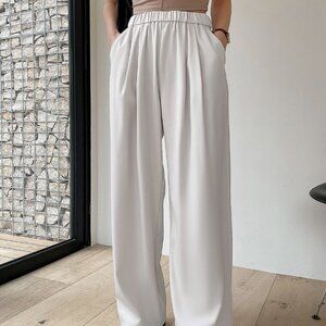 Highwaisted Loose Wide Leg Flowy Pants Size: Small